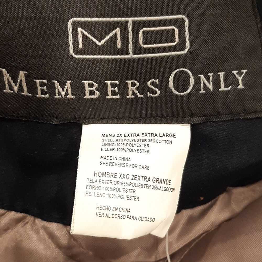 Members Only Poplin Colorblock Jacket - Picture 6 of 12